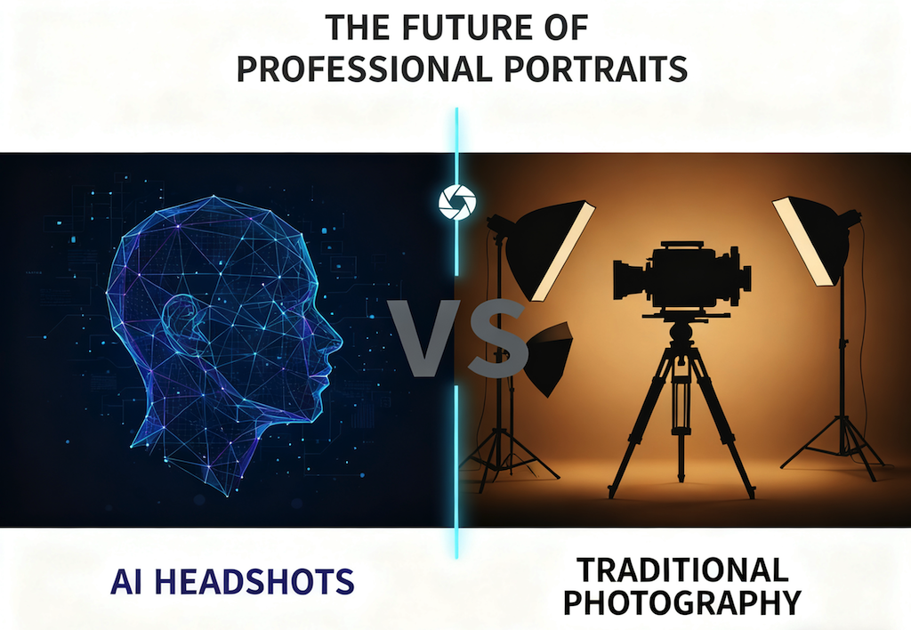 AI vs Traditional Headshots: Cost & Quality Comparison