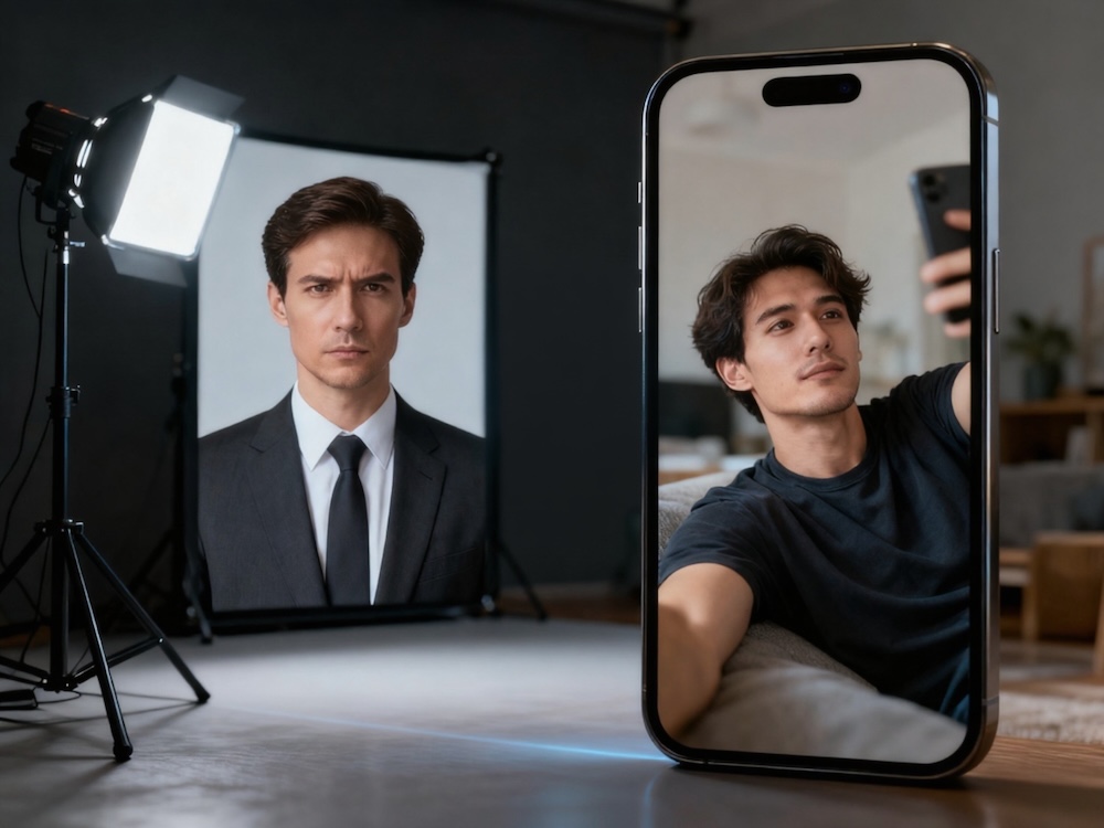 FashHeadshot - Can a Professional Headshot Be a Selfie